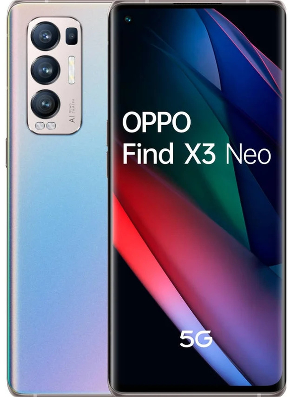 Smartphone Oppo Find X3 Neo 5G 6.55" ( 12 / 256GB) 90Hz Prateado