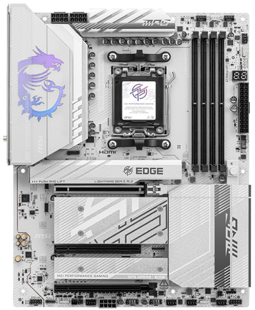 MSI - Motherboard MSI MPG B850 EDGE TI WIFI