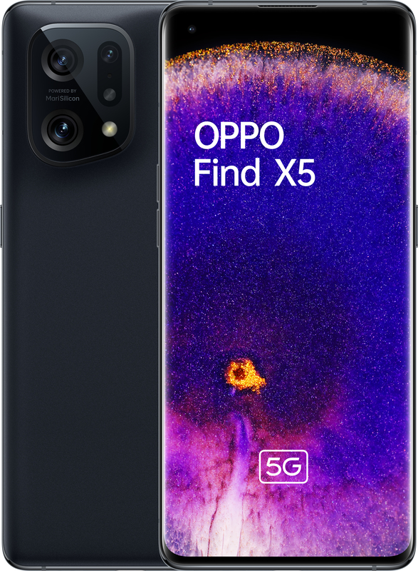 Smartphone Oppo Find X5 5G 6.55" (8 / 256GB) 120Hz Preto