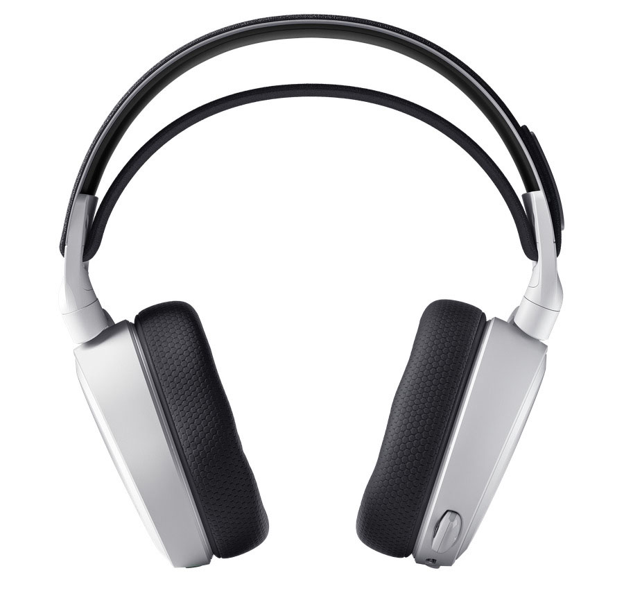 SteelSeries - ** B Grade ** Headset SteelSeries Arctis 7P+ 7.1 Surround Wireless Branco
