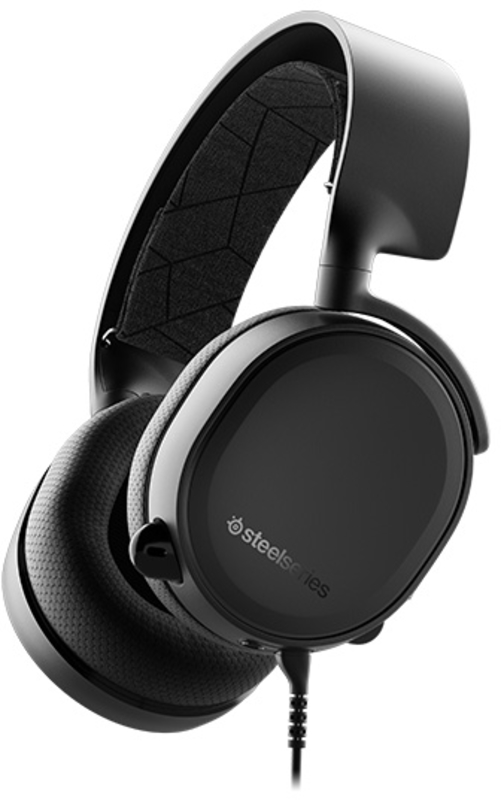 SteelSeries - Headset SteelSeries Arctis 3 7.1 Surround Preto