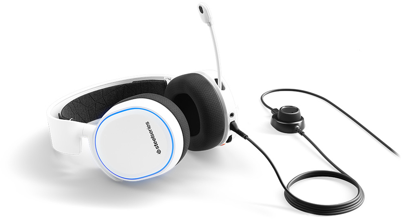 Headset SteelSeries Arctis 5 Preto RGB 7.1 USB (2019 Edition) - Novo Atalho  - O caminho mais económico para as suas compras em tecnologia.