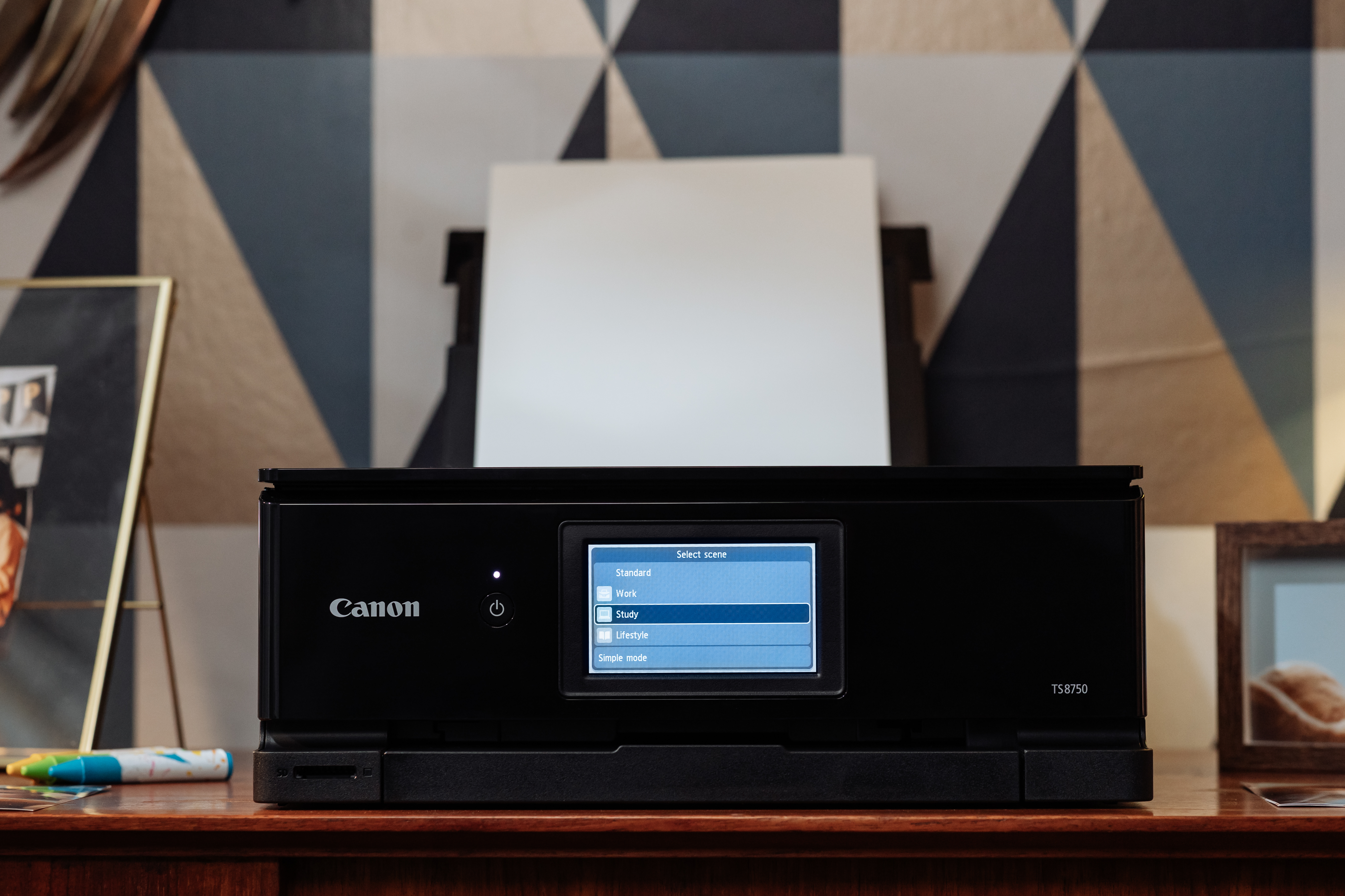  - Multifuncões a Jato de Tinta Canon PIXMA TS8750 Preta WiFi