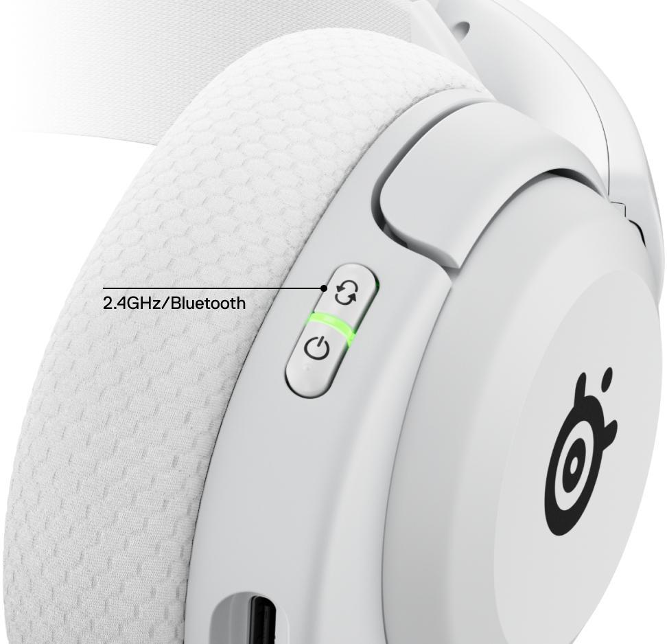 SteelSeries - Headset SteelSeries Arctis Nova 5 Wireless Branco