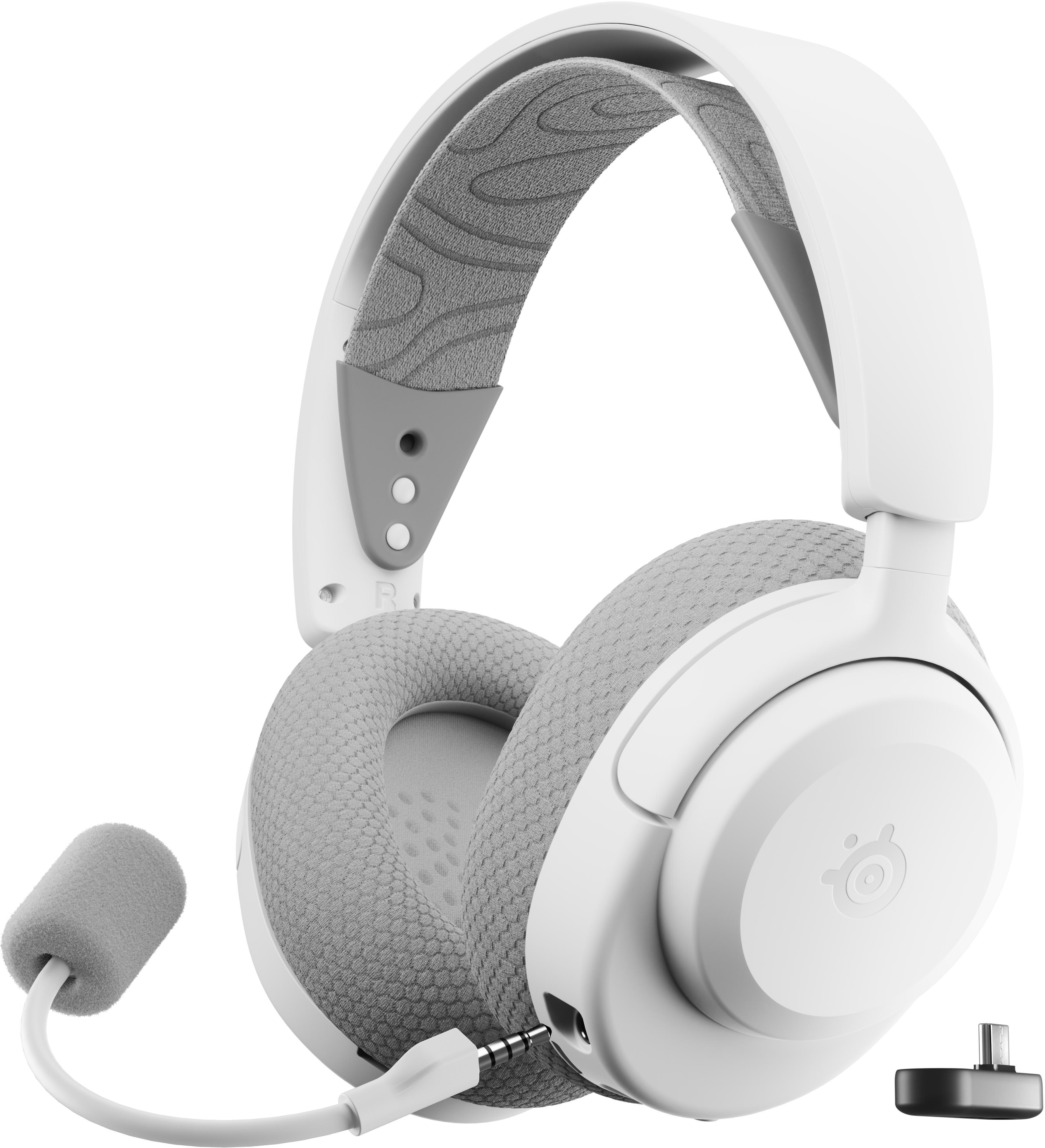 SteelSeries - Headset Steelseries Arctis Nova 3P Wireless/Bluetooth Branco