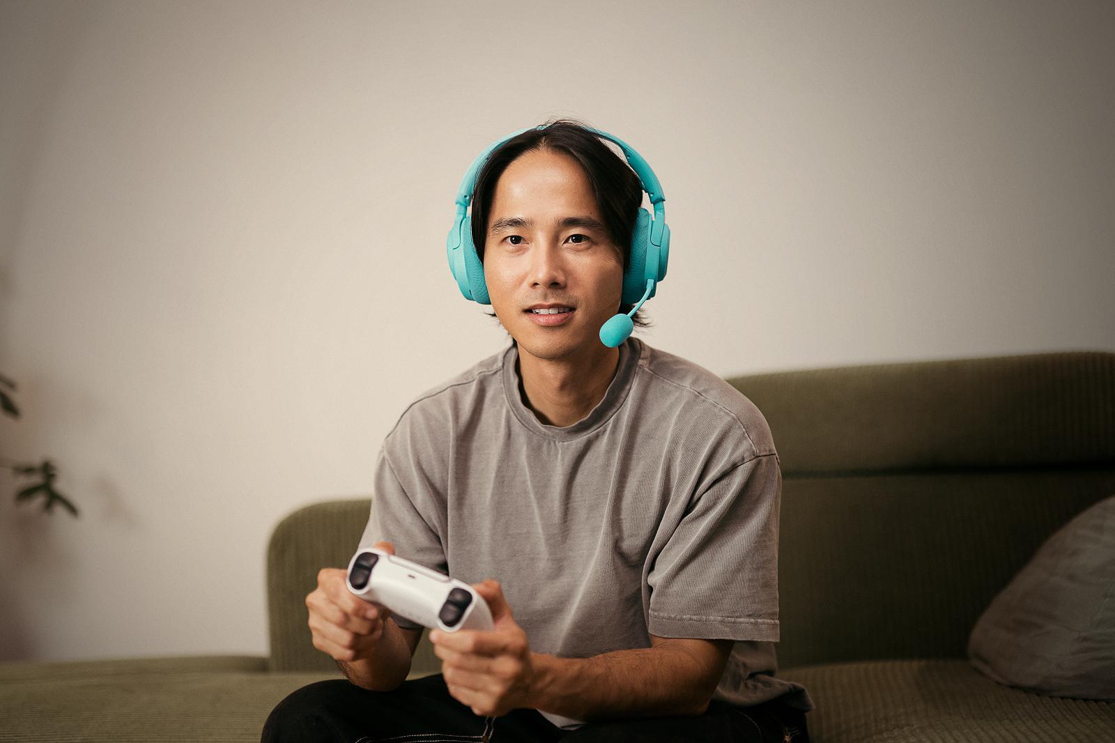  - Headset Steelseries Arctis Nova 3P Wireless/Bluetooth Aqua