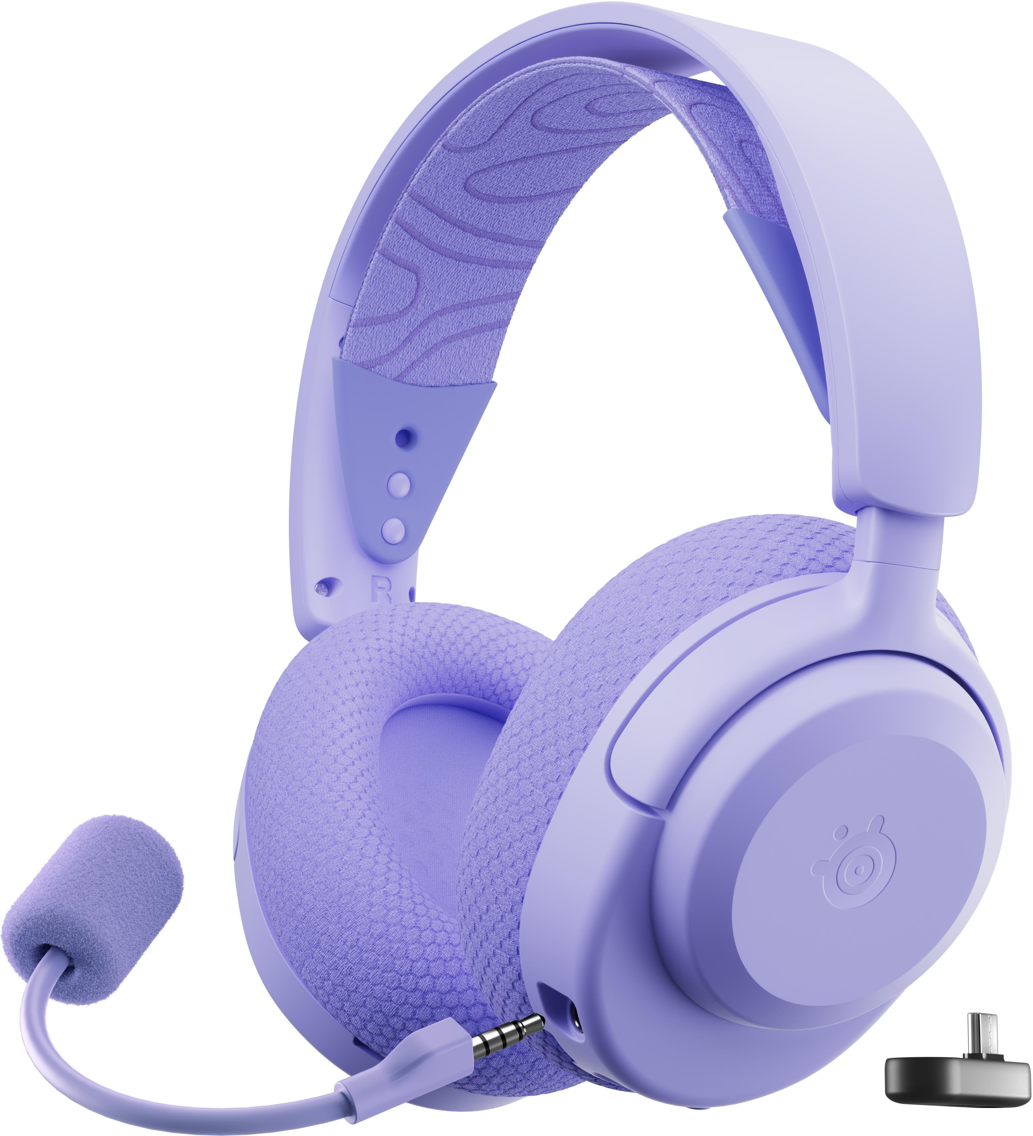  - Headset Steelseries Arctis Nova 3P Wireless/Bluetooth Lavanda