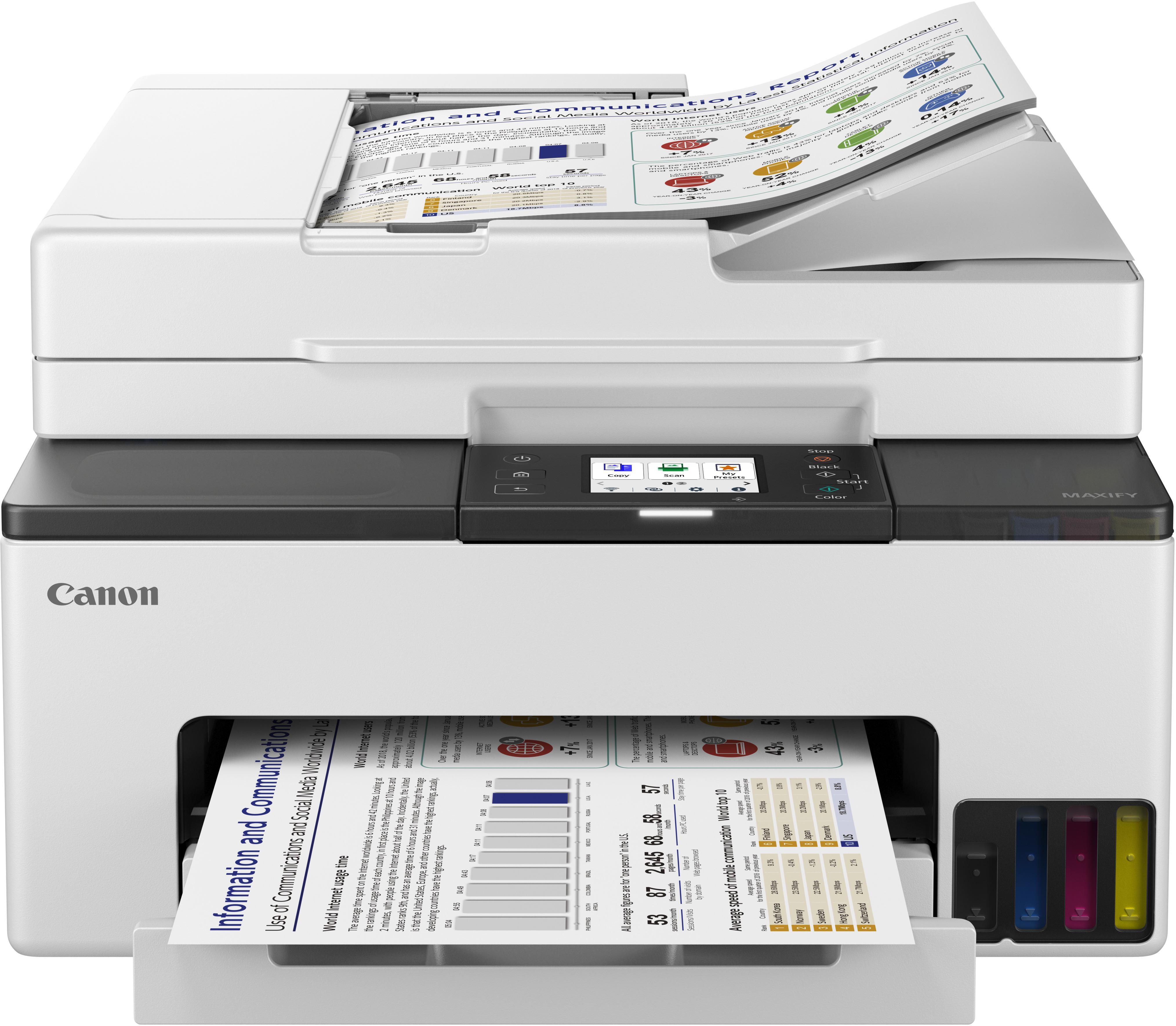 Canon - Multifunções Canon MAXIFY GX2050 Wi-Fi MegaTank