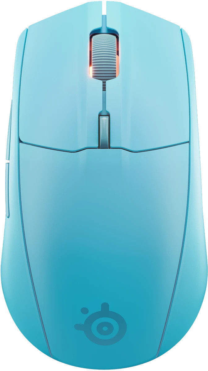SteelSeries - Rato Steelseries Rival 3 Wireless/Bluetooth Gen2 Aqua