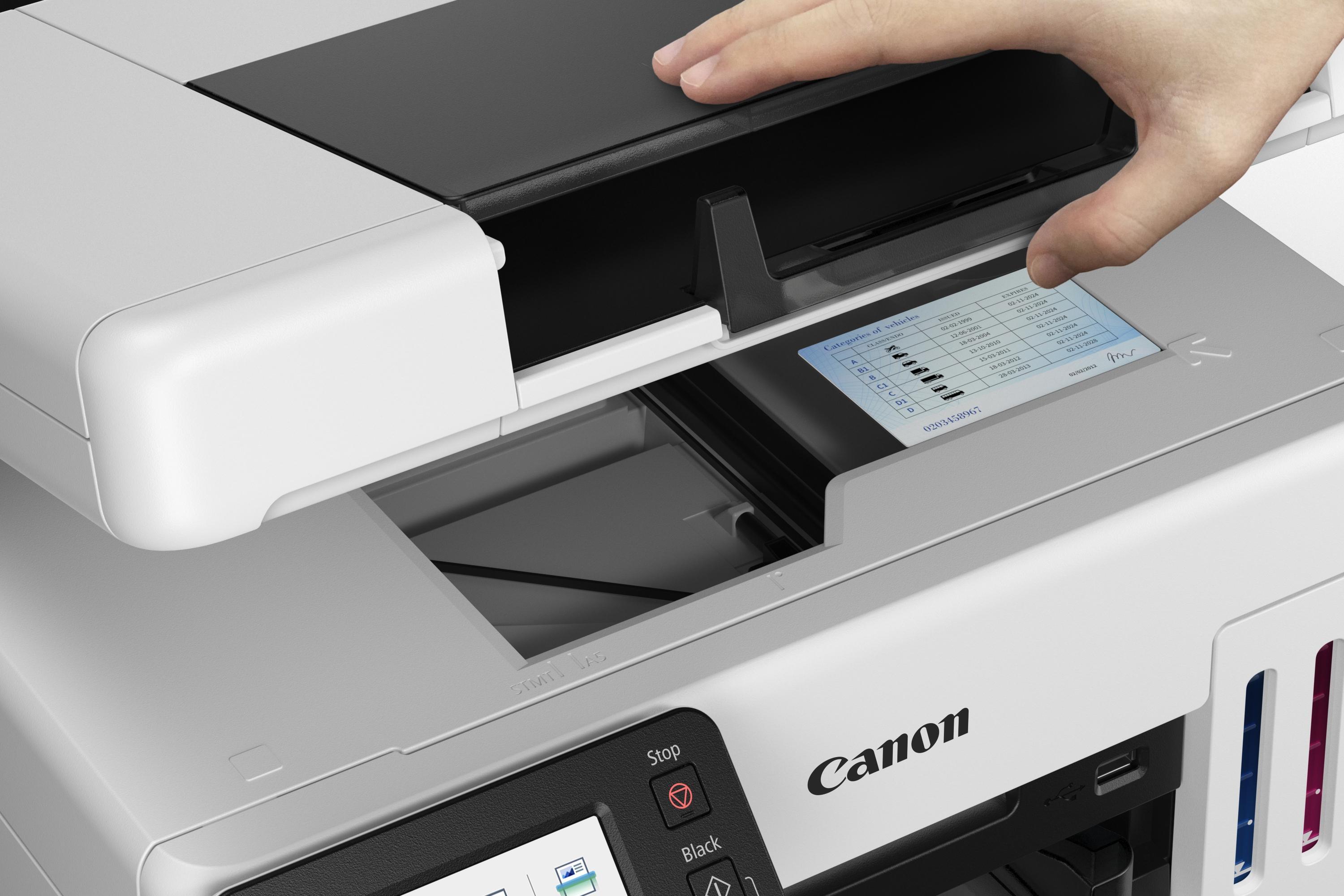 Canon - Multifunções Canon MAXIFY GX6550 Wi-Fi MegaTank