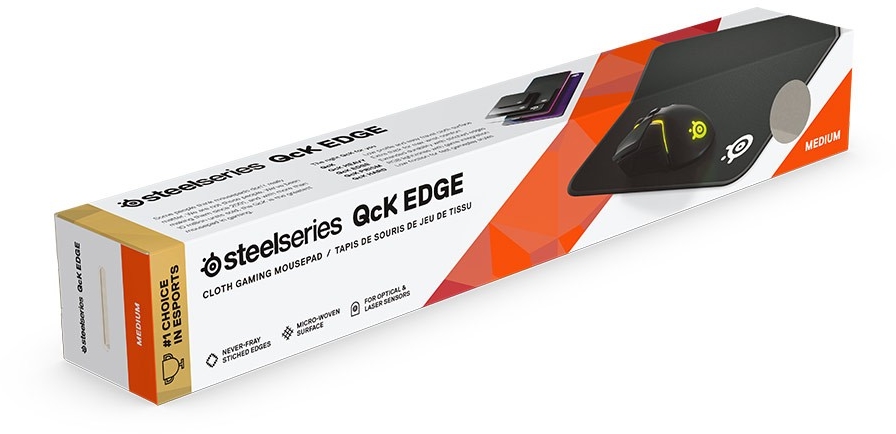 SteelSeries - Tapete SteelSeries QcK Edge Medium