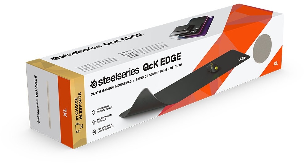SteelSeries - Tapete SteelSeries QcK Edge XL