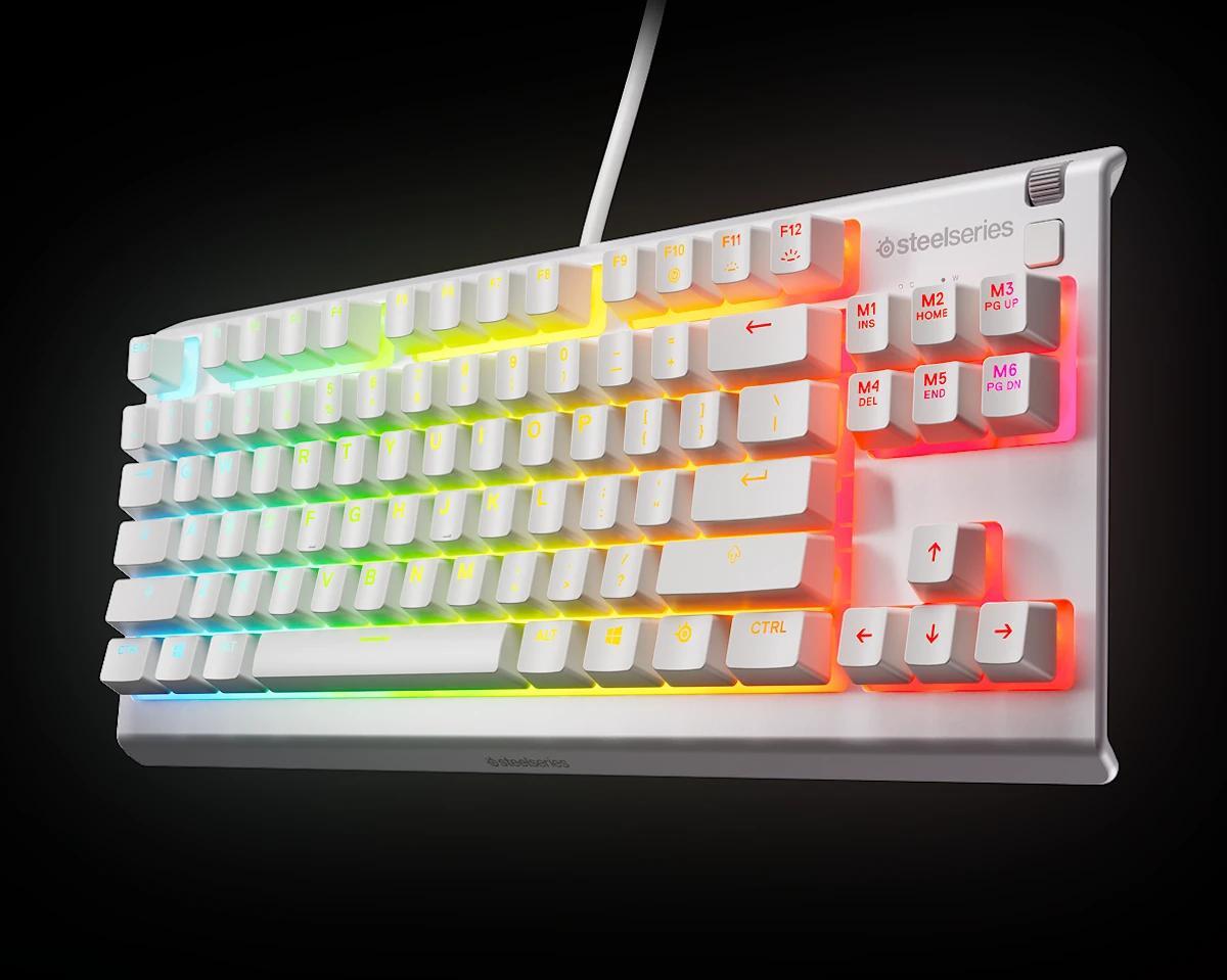  - Teclado SteelSeries Apex 3 TKL (US) Branco
