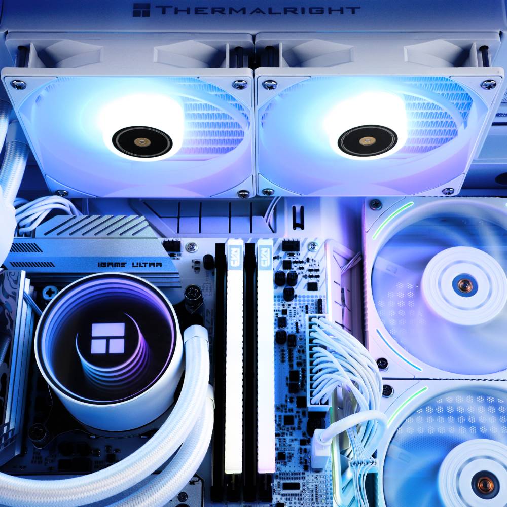 Thermalright - Water Cooler CPU AIO Thermalright Frozen Notte ARGB Branco - 240mm