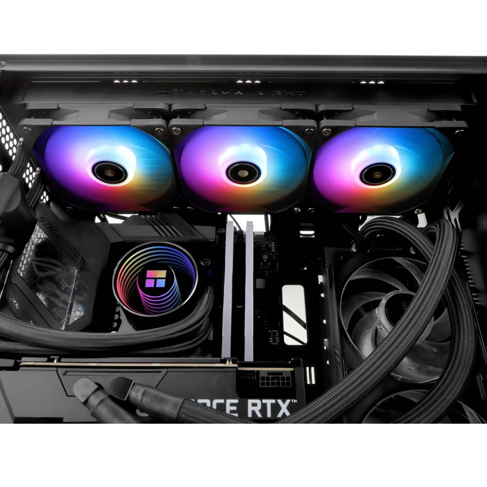 Thermalright - Water Cooler CPU AIO Thermalright Frozen Notte ARGB Preto - 360mm