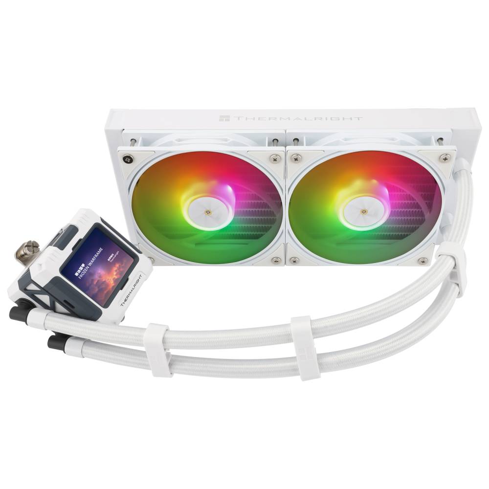 Thermalright - Water Cooler CPU AIO Thermalright Frozen Warframe ARGB Branco - 240mm