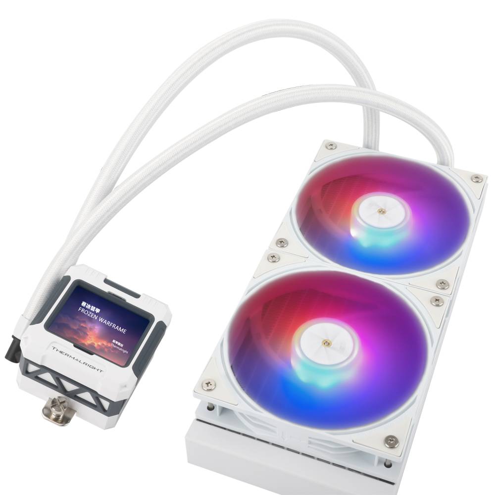 Thermalright - Water Cooler CPU AIO Thermalright Frozen Warframe ARGB Branco - 240mm