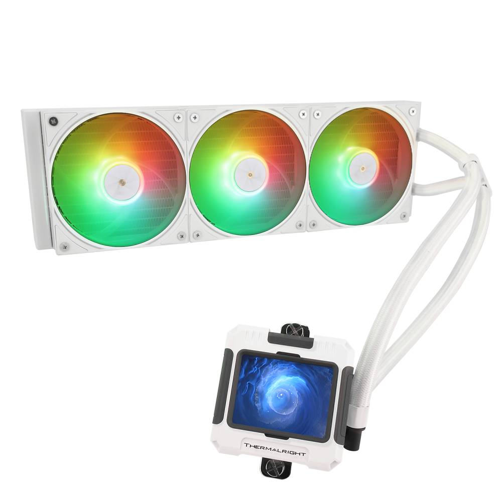 Thermalright - Water Cooler CPU AIO Thermalright Frozen Warframe ARGB Branco - 360mm