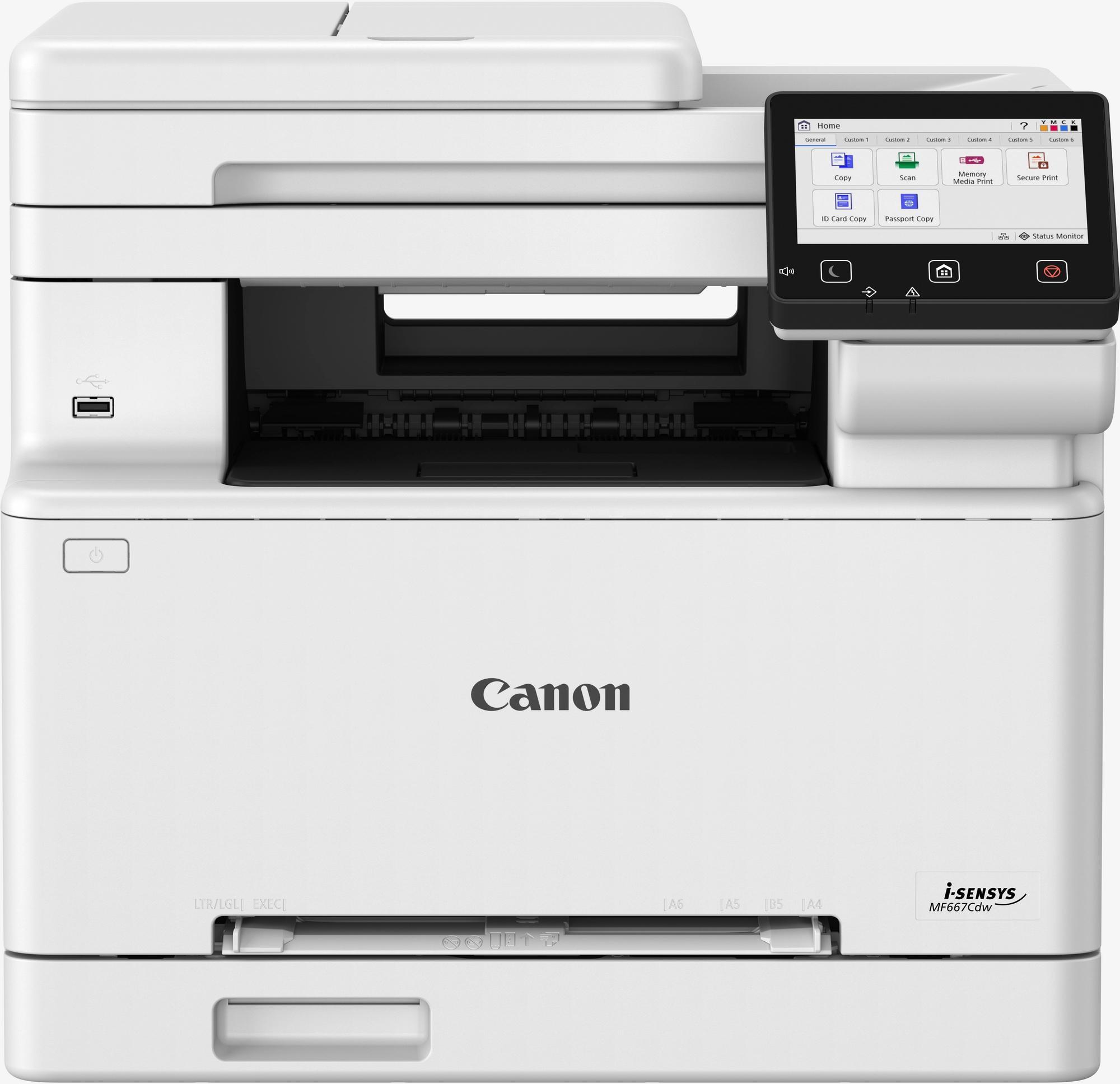  - Multifuncões Canon MF667Cdw a Laser Cores