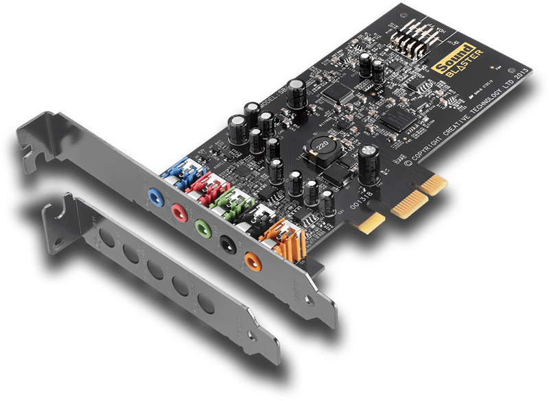 Placa de Som Creative Sound Blaster Audigy FX PCIe