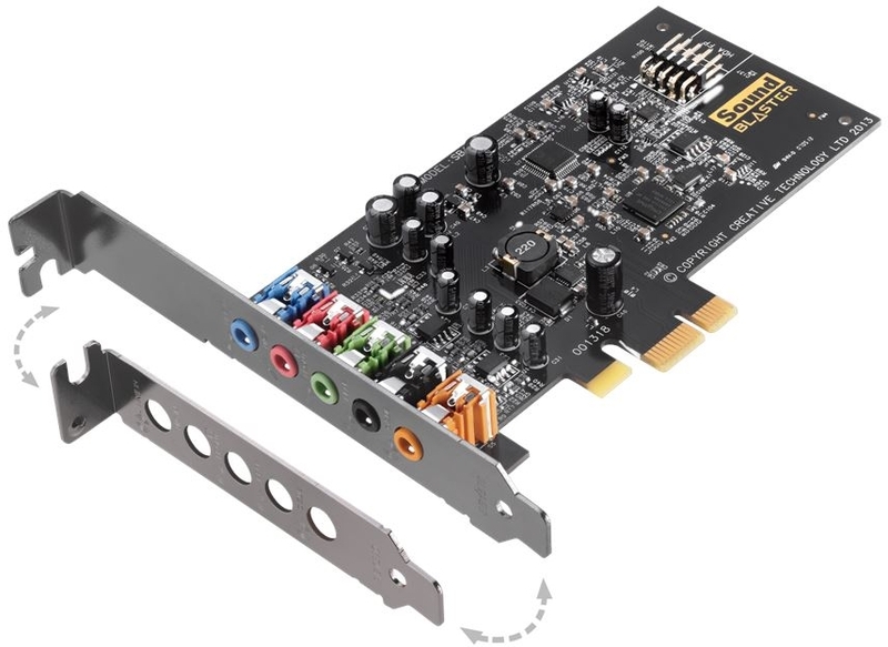 Creative - Placa de Som Creative Sound Blaster Audigy FX PCIe