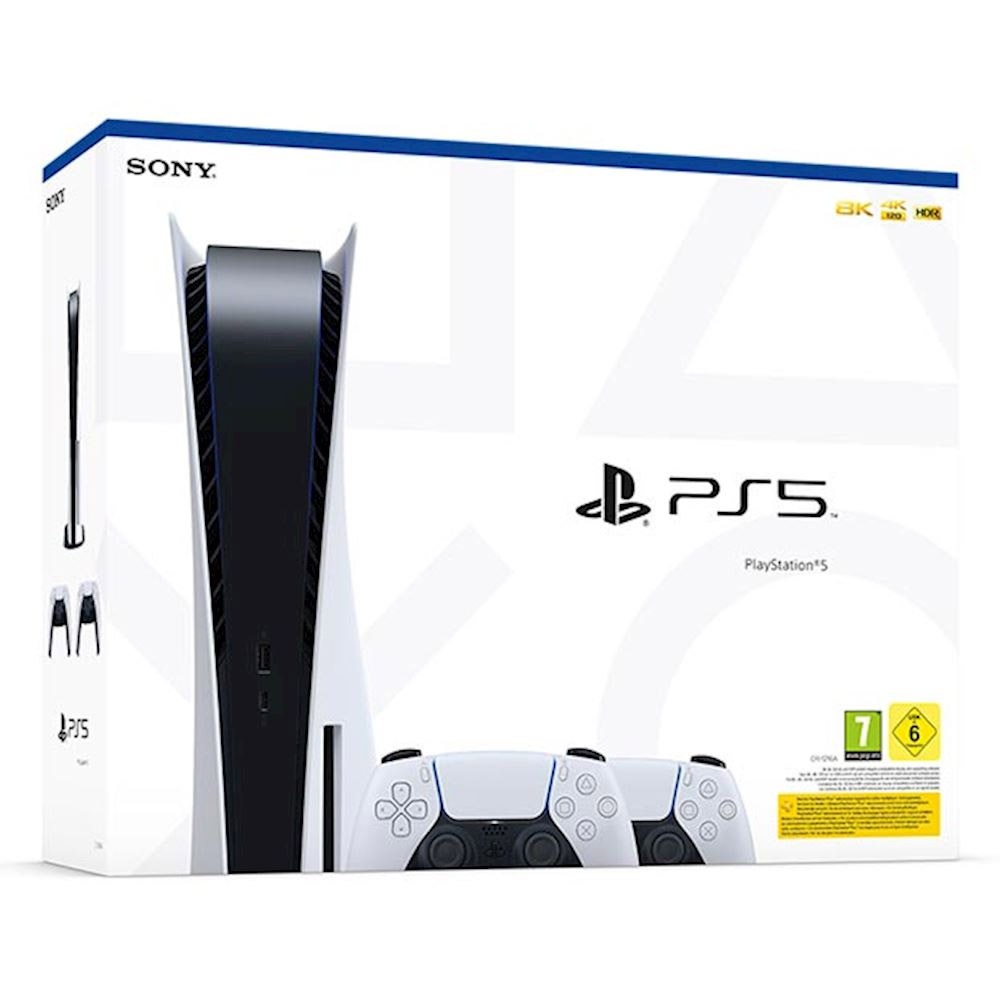 Consola Sony Playstation 5 Edição Disco 825GB + Gamepad DualSense Extra