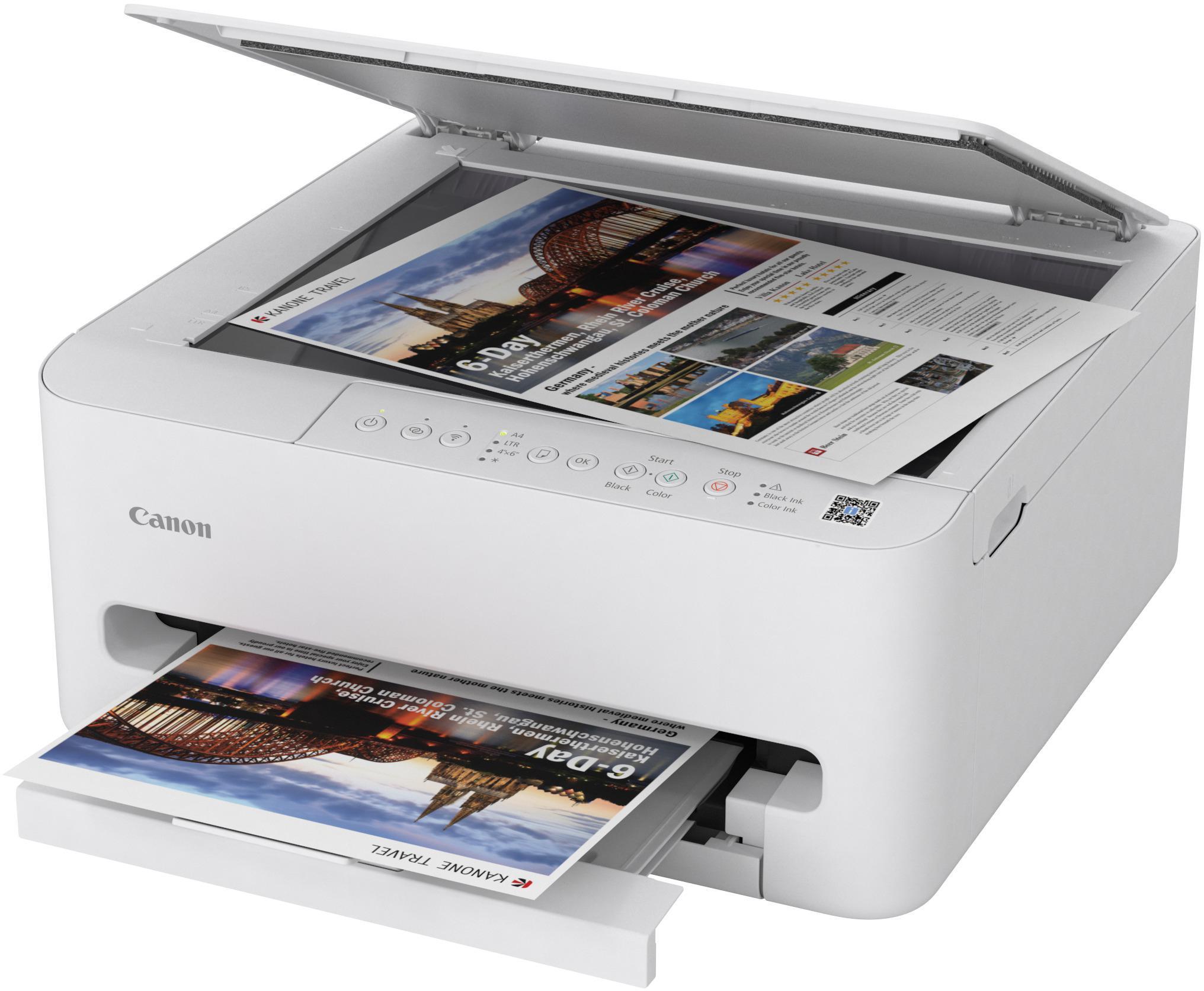 Canon - Impressora Multifunções a Jato de Tinta Canon PIXMA TS4150i WiFi