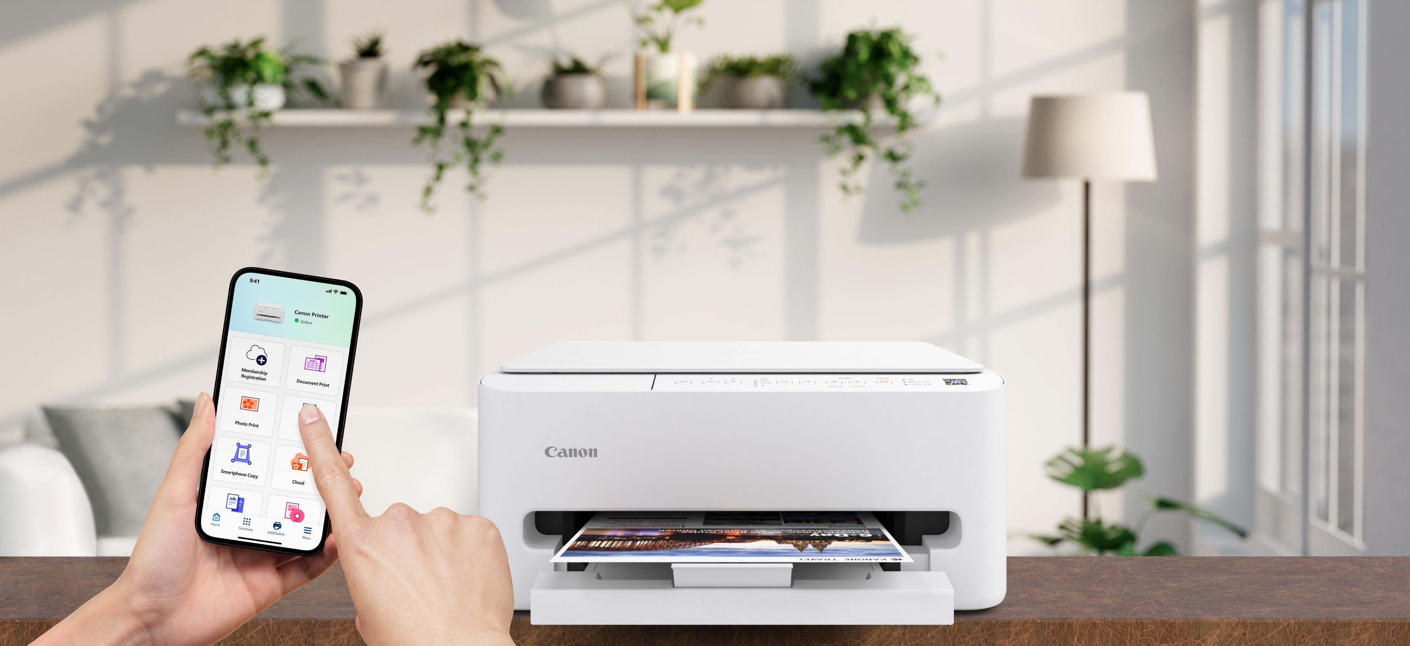 Canon - Impressora Multifunções a Jato de Tinta Canon PIXMA TS4150i WiFi