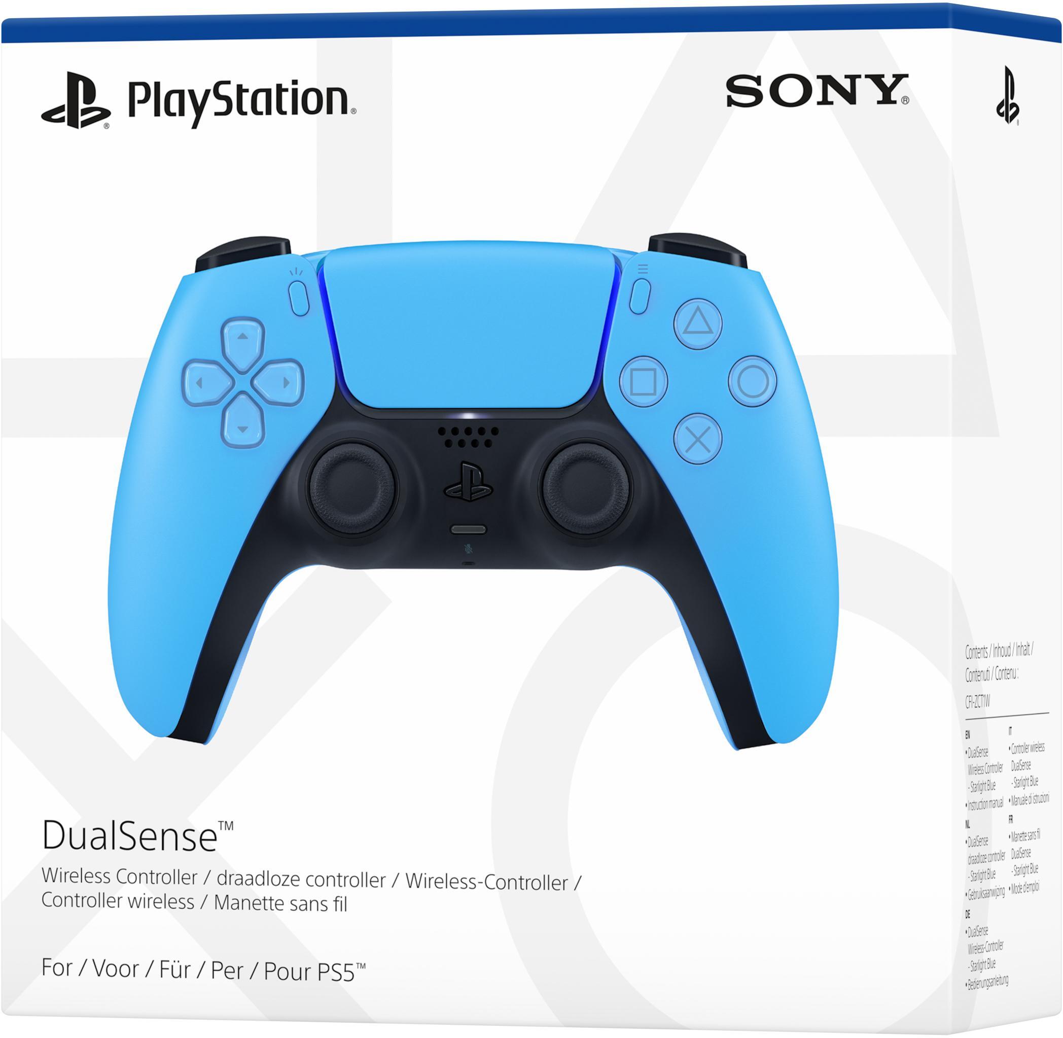 Sony - Gamepad Sony Playstation DualSense Wireless PS5 Starlight Blue