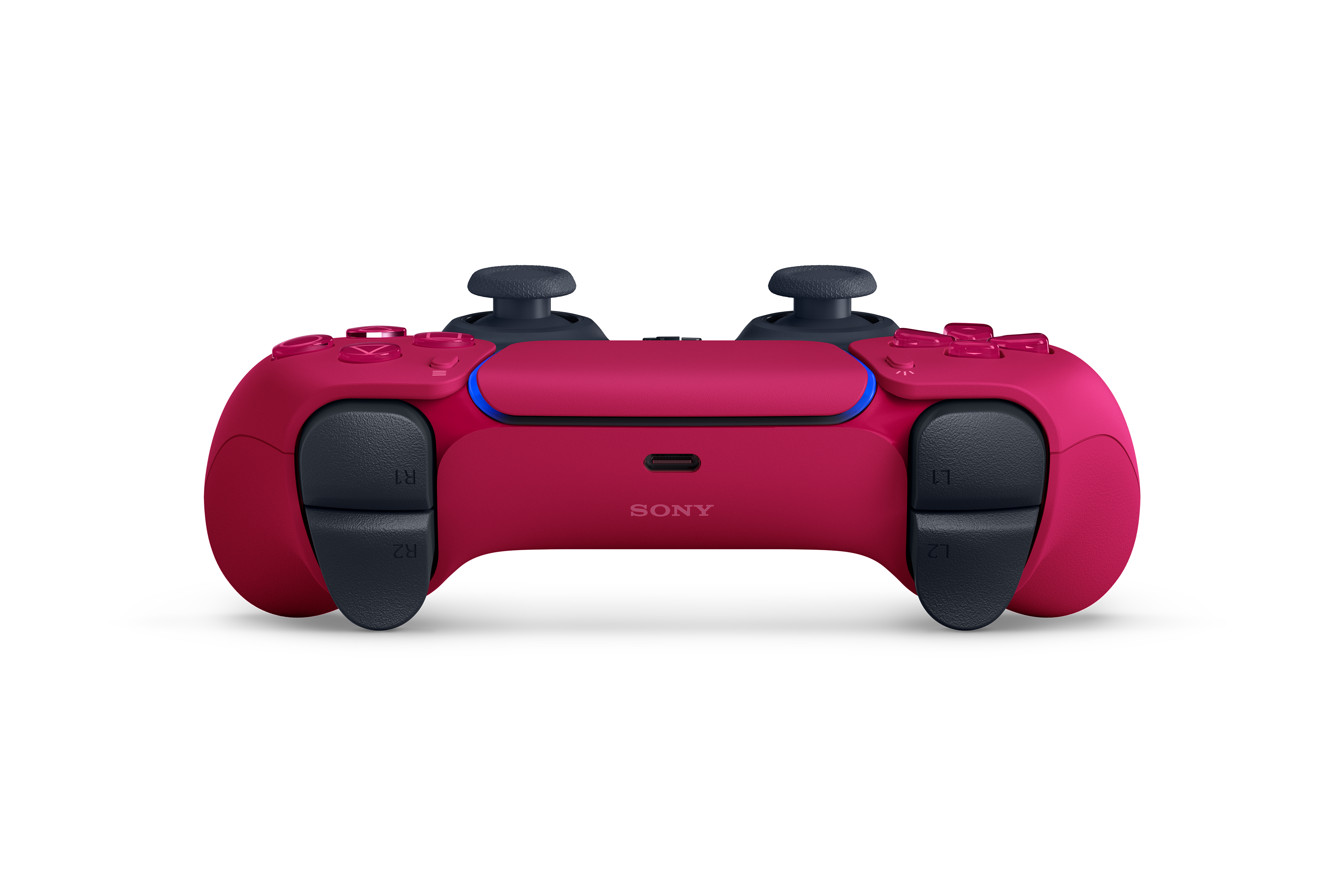Sony - Gamepad Sony Playstation DualSense Wireless PS5 Cosmic Red