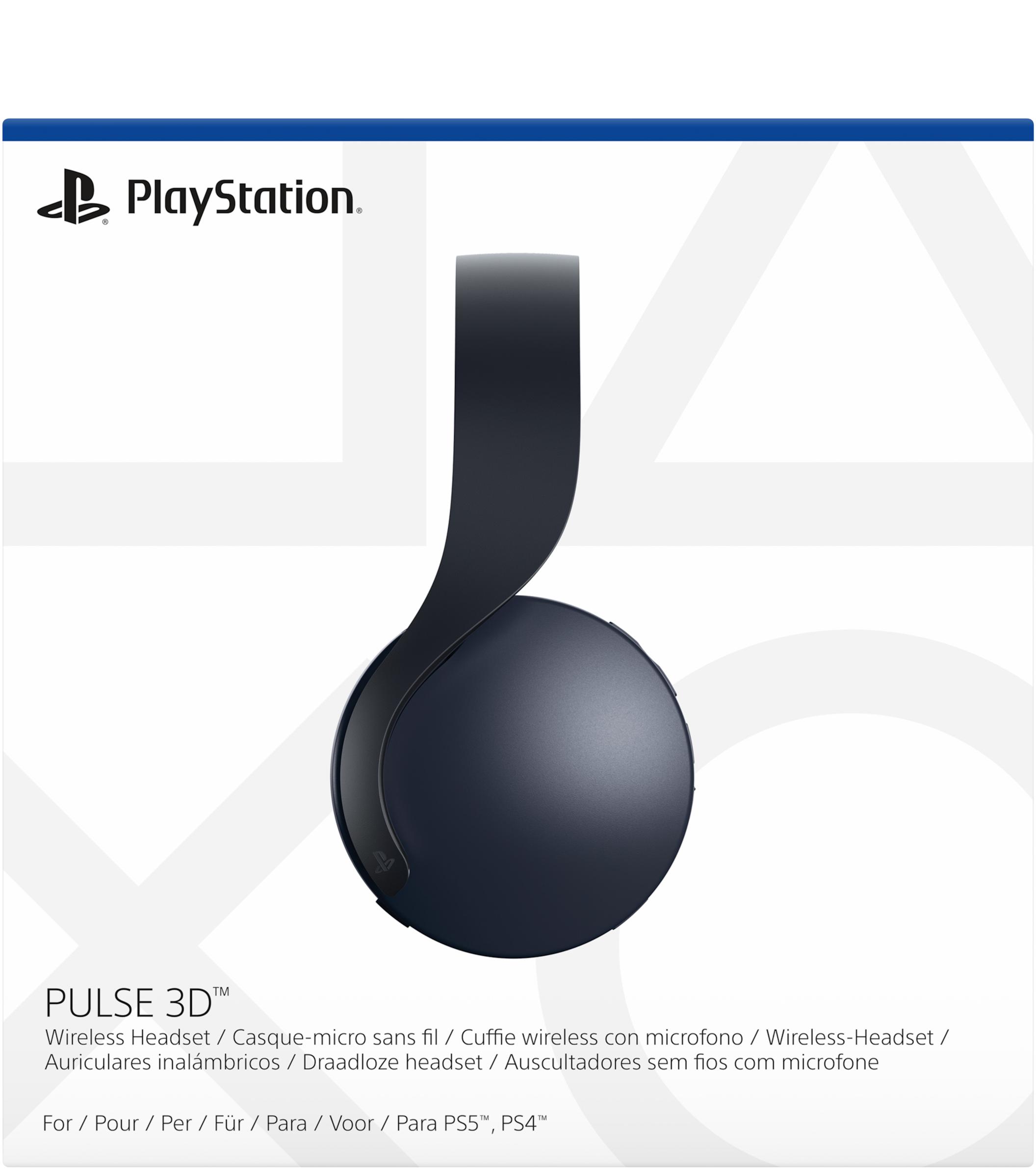 Sony - Auscultadores Gaming Sony Pulse 3D Midnight Wireless Preto