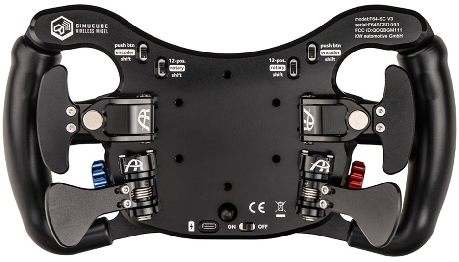 Ascher Racing - Volante Ascher Racing F64-SC V3 - Wireless