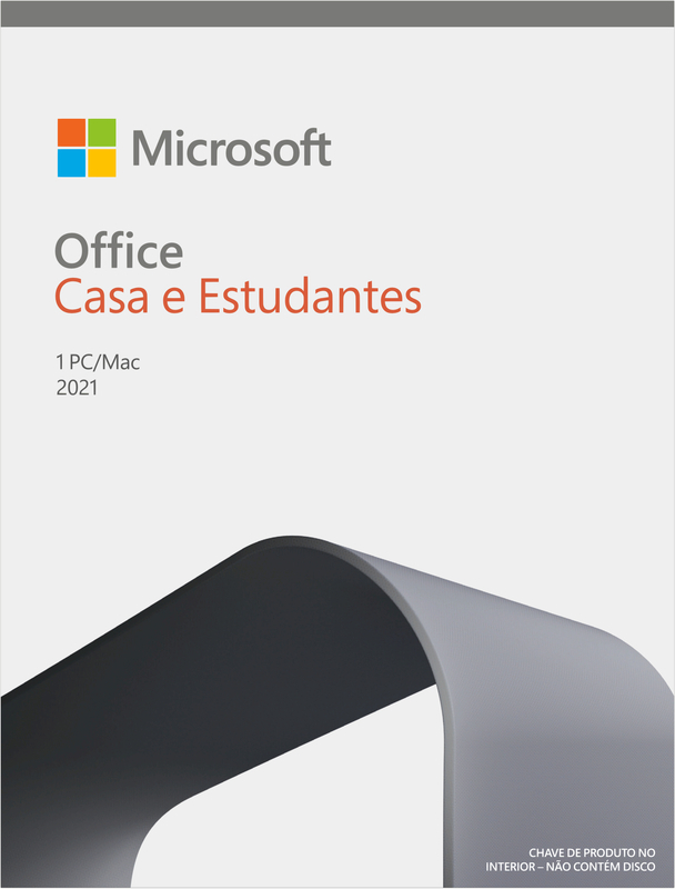 Microsoft Office Casa e Estudante 2021 (1 User)