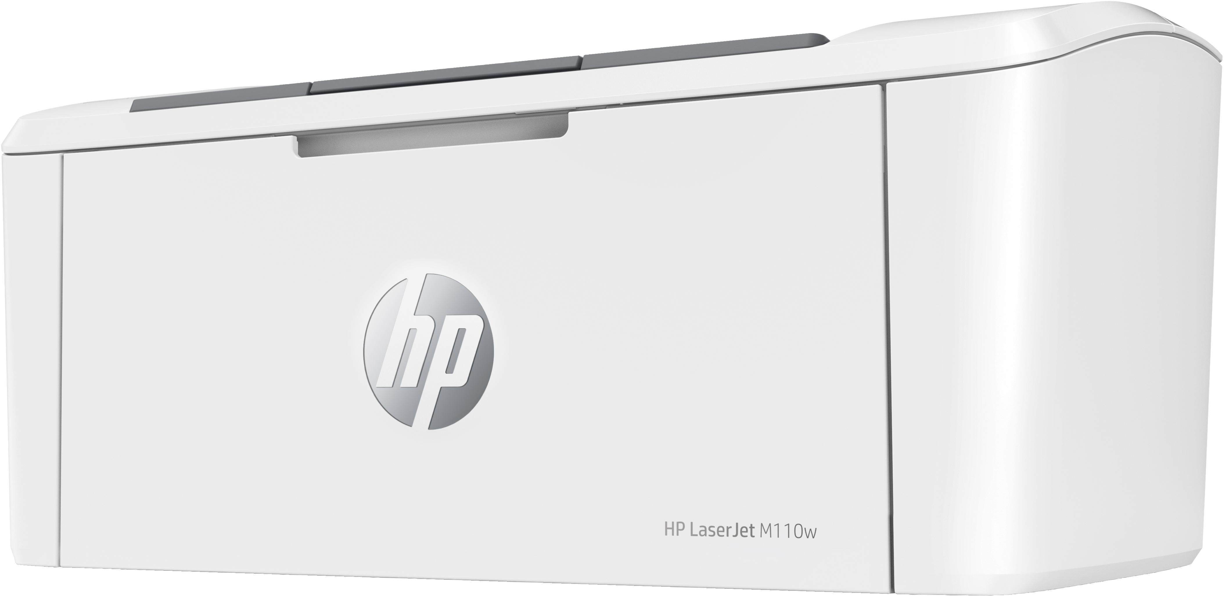 HP - Impressora Monocromática Laser HP LaserJet M110w (Impressão), Duplex Manual, Wireless