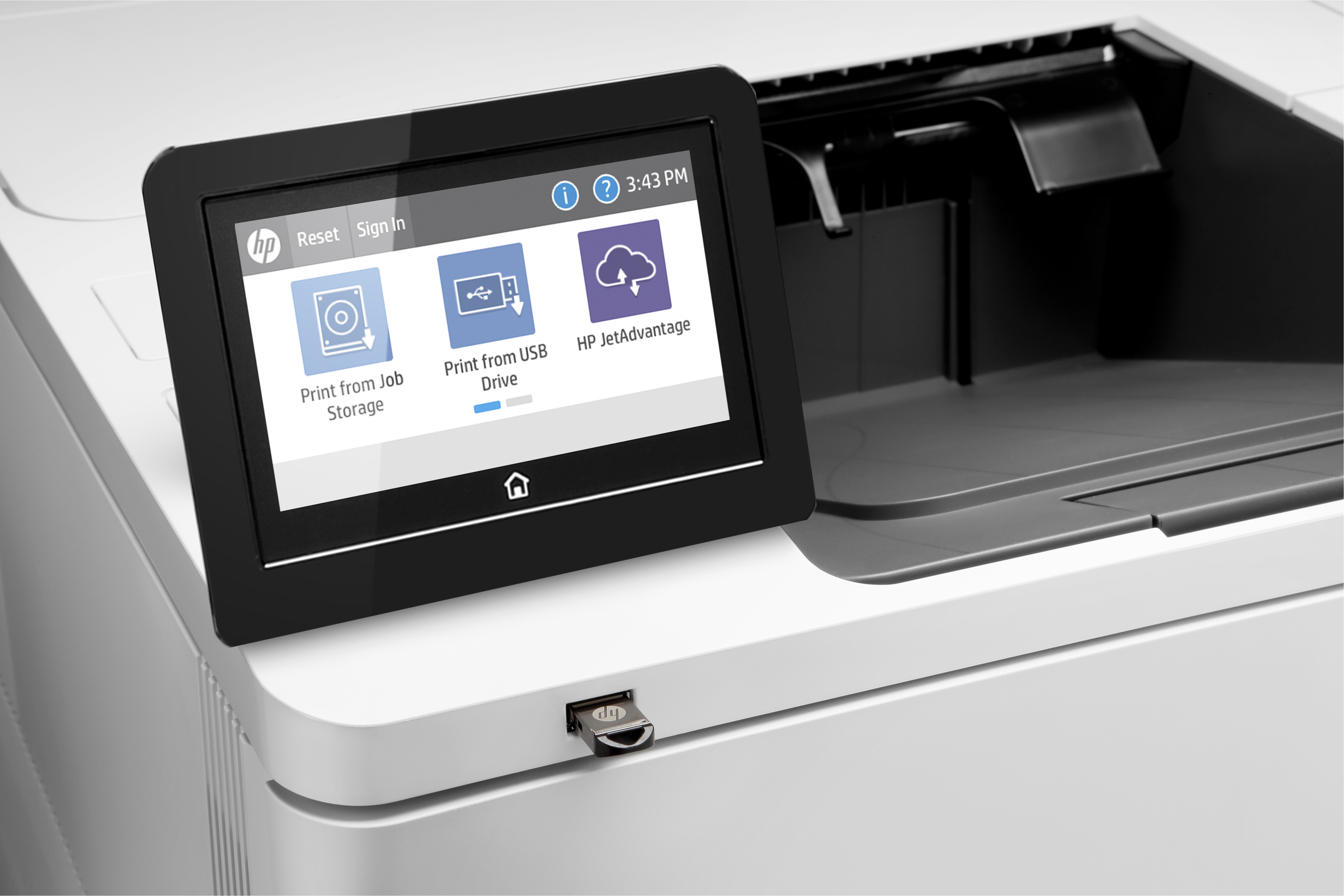 HP - Impressora Laser HP LaserJet Enterprise M612dn