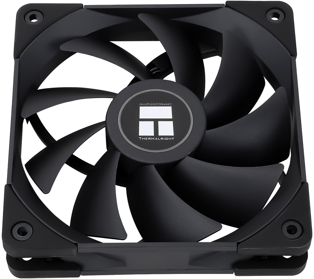 Thermalright - Ventoinha Thermalright TL-C12B PWM Preto 120mm