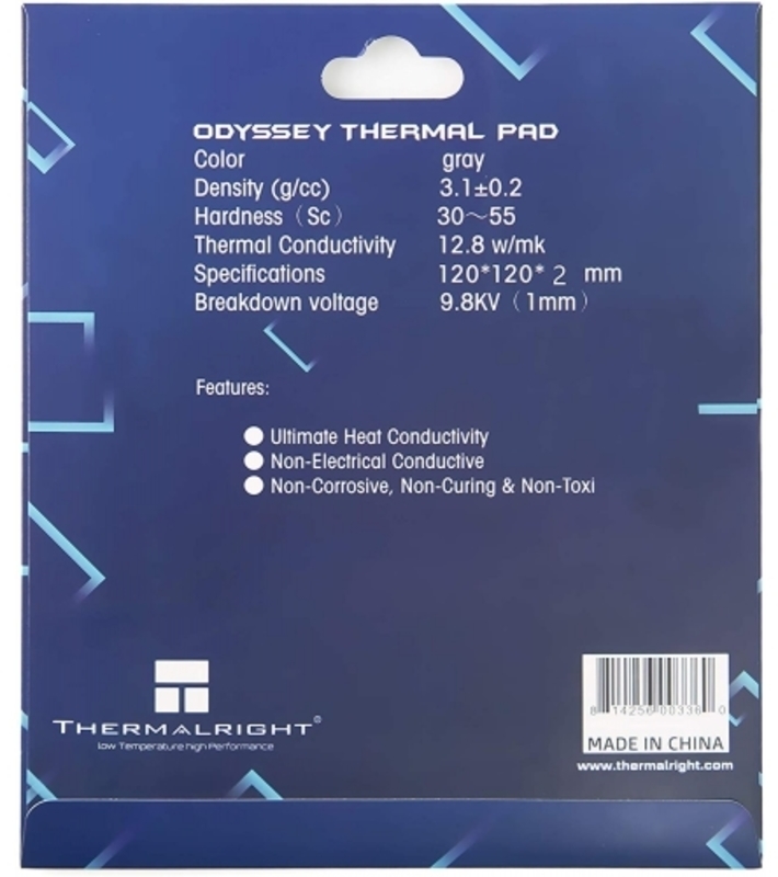 Thermalright - Thermalright ODYSSEY Thermal Pad 120 x 120 x 2.0mm