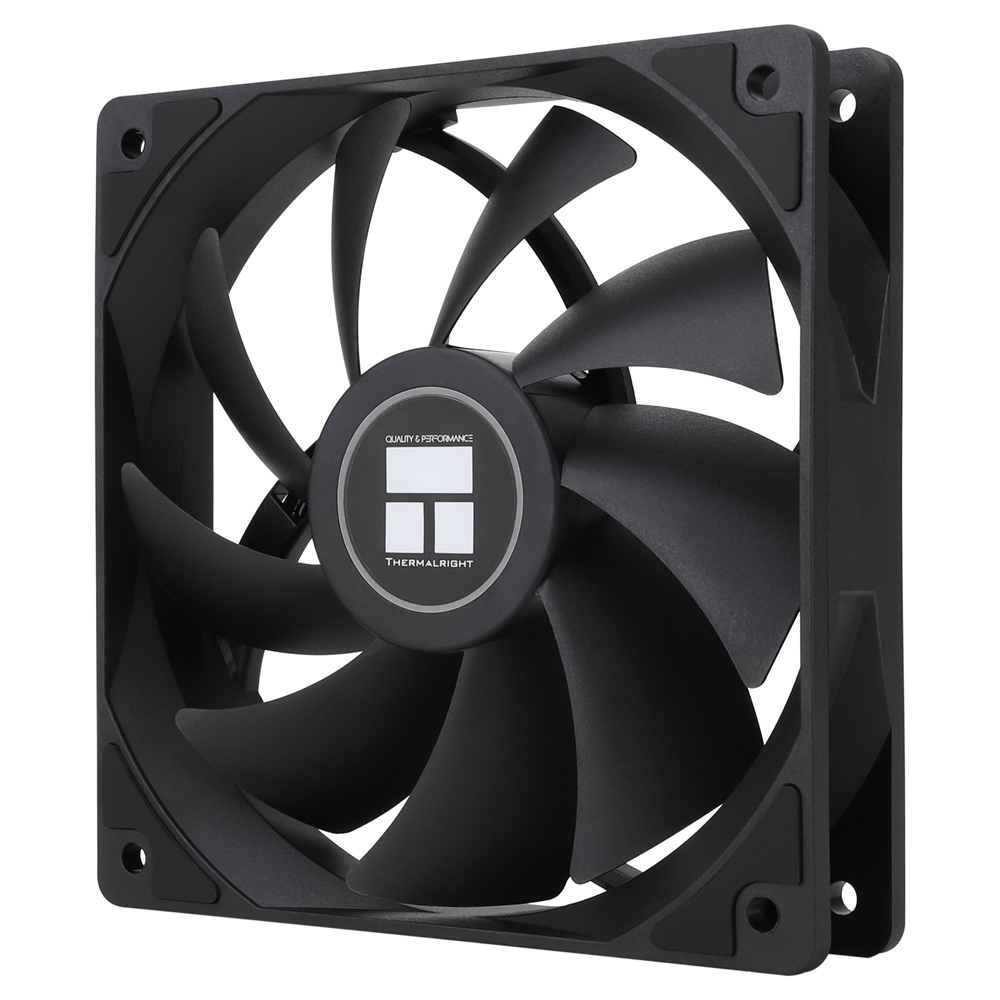 Thermalright - Ventoinha Thermalright TL-C12C PWM Preto 120mm (Pack 3)