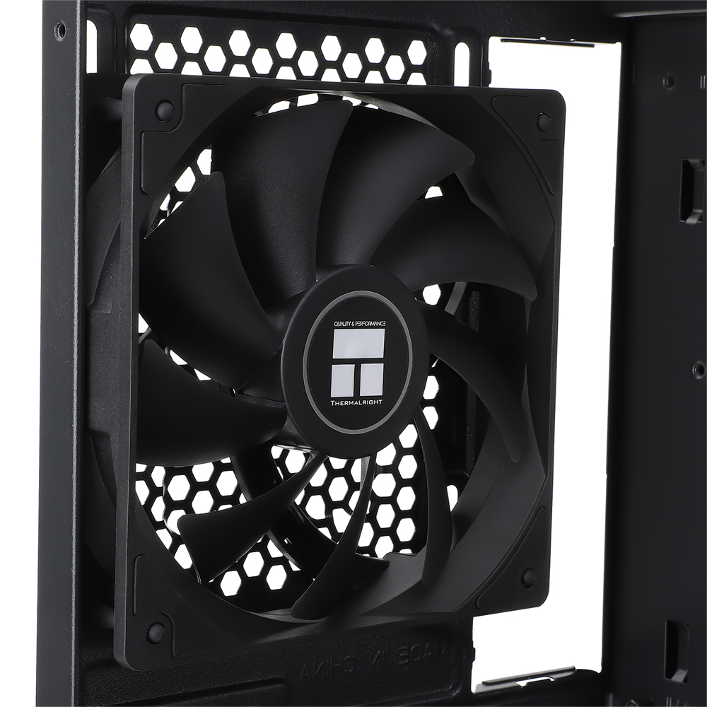 Thermalright - Ventoinha Thermalright TL-C12C PWM Preto 120mm (Pack 3)