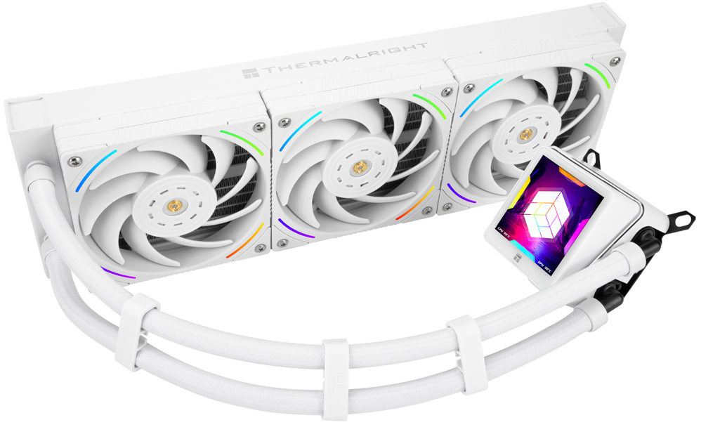 Thermalright - Water Cooler CPU AIO Thermalright Frozen Guardian Branco - 360mm (Asetek Gen 8)