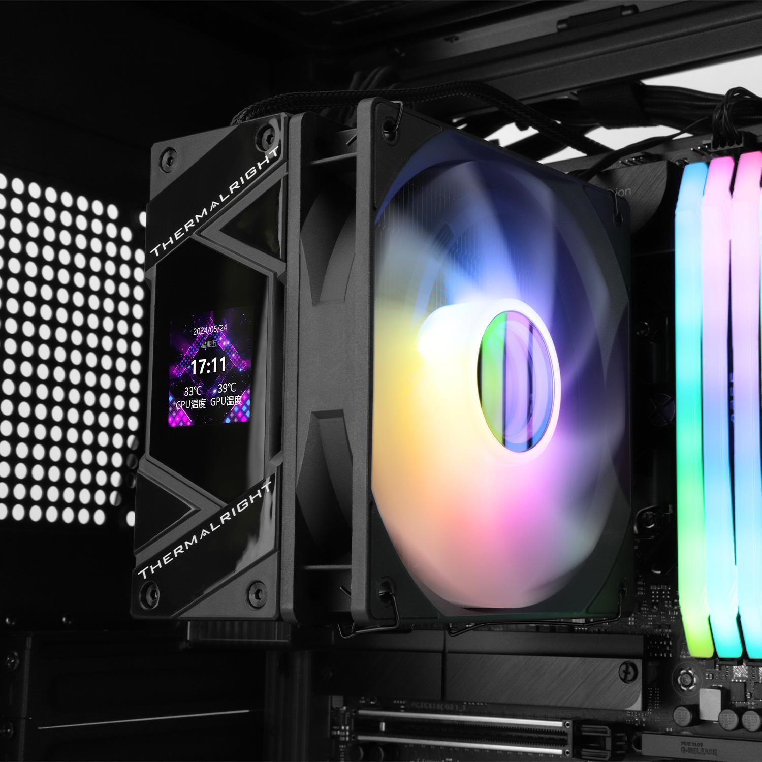 Thermalright - Cooler CPU Thermalright Assassin Spirit 120 Vision ARGB Preto
