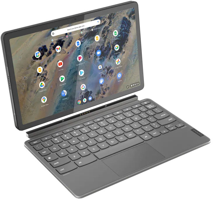 Lenovo - Portátil Lenovo IdeaPad Duet Chromebook 10.95" SDSC 7c 4GB 128GB 2K Touch Chrome OS