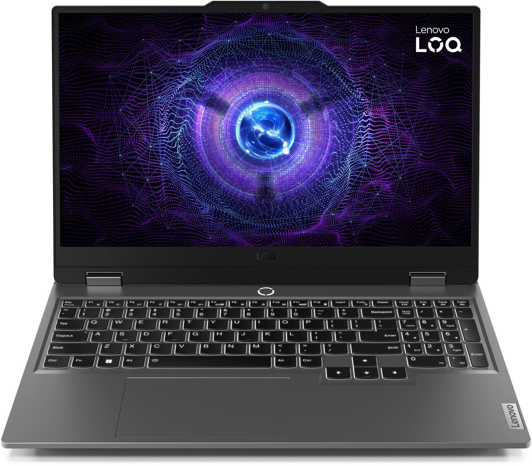 Portátil Lenovo LOQ 15IRX9-967 15.6" i7-13650HX 16GB DDR5 512GB RTX 4060 144Hz