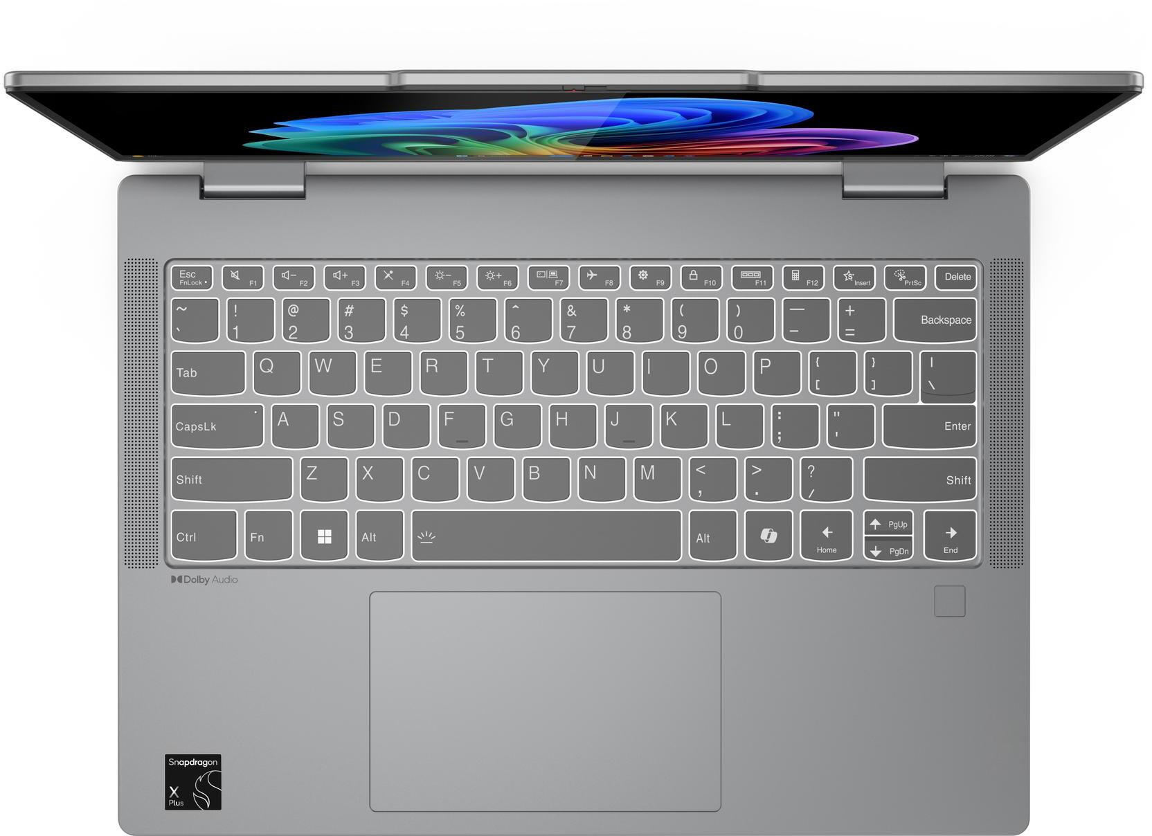 Lenovo - Portátil Lenovo IdeaPad 5x 14Q8X9-888 14" Snapdragon X Plus X1P-42-100 16GB DDR5 1TB Adreno Graphics OLED Touch W11