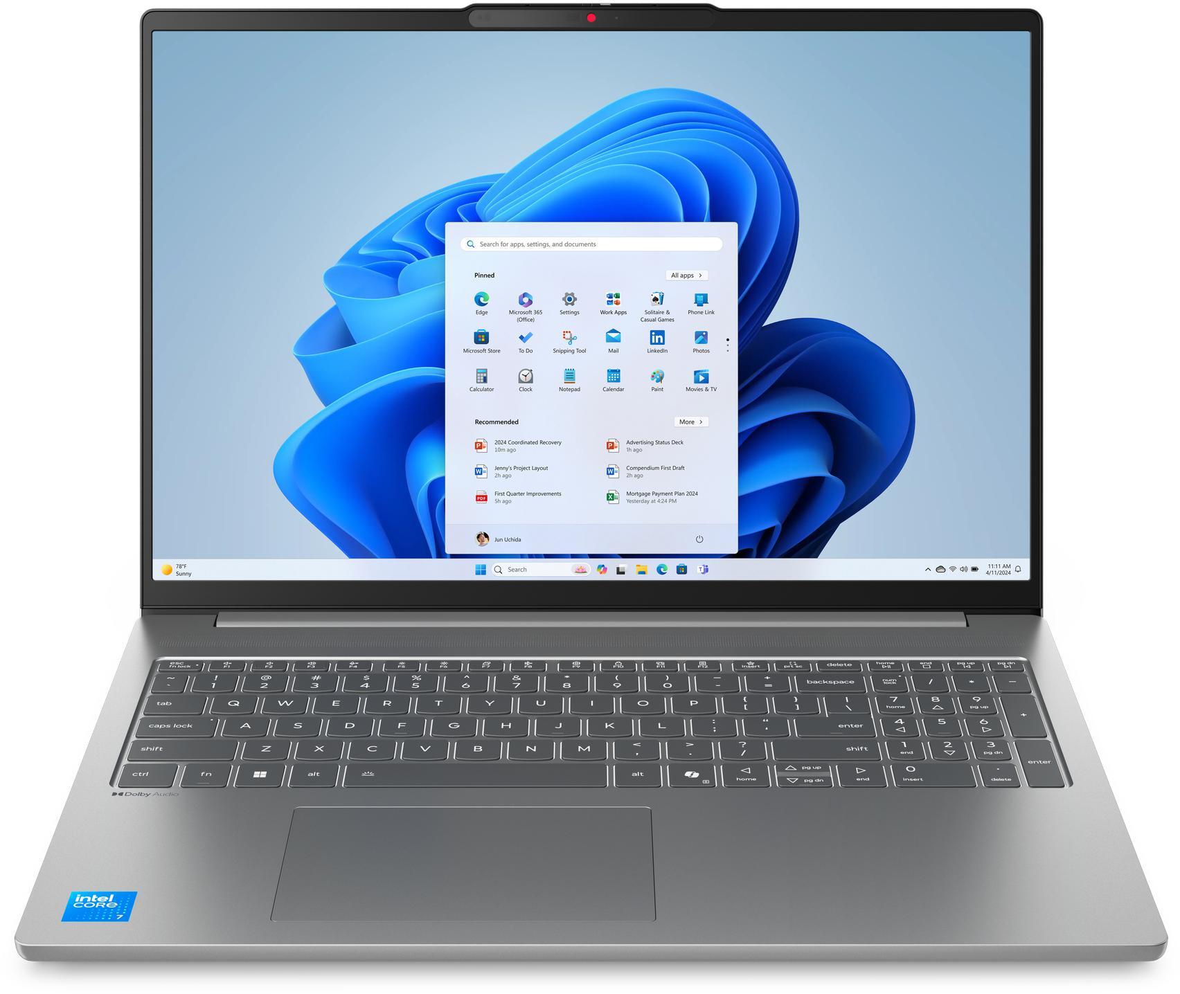 Portátil Lenovo IdeaPad Slim 5i 16IRH10-309 16" i7-13620H 32GB DDR5 1TB Intel UHD Graphics W11