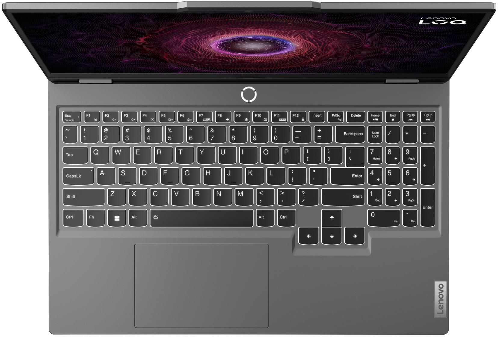 Lenovo - Portátil Lenovo LOQ 15ARP9-236 15.6" R7 7435HS 24GB DDR5 1TB RTX 4070 144Hz W11