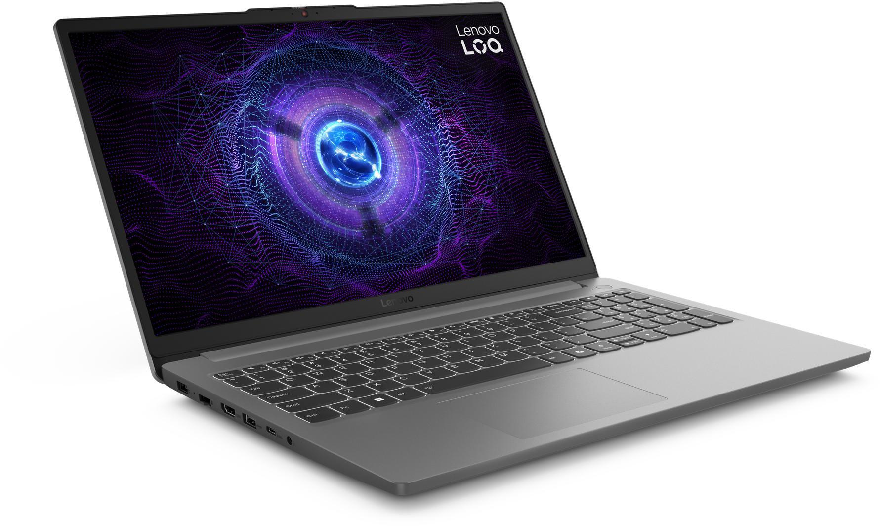 Lenovo - Portátil Lenovo LOQ 15IAX9E-923 15.6" i5-12450HX 16GB DDR5 512GB RTX 2050 144Hz W11