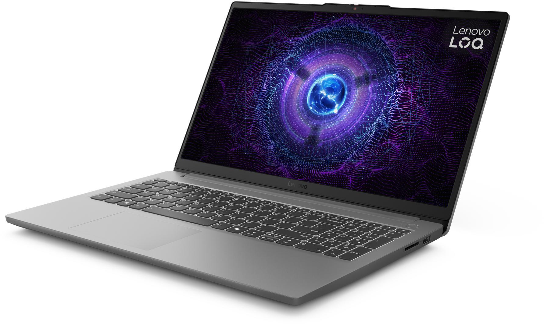Lenovo - Portátil Lenovo LOQ 15IAX9E-923 15.6" i5-12450HX 16GB DDR5 512GB RTX 2050 144Hz W11
