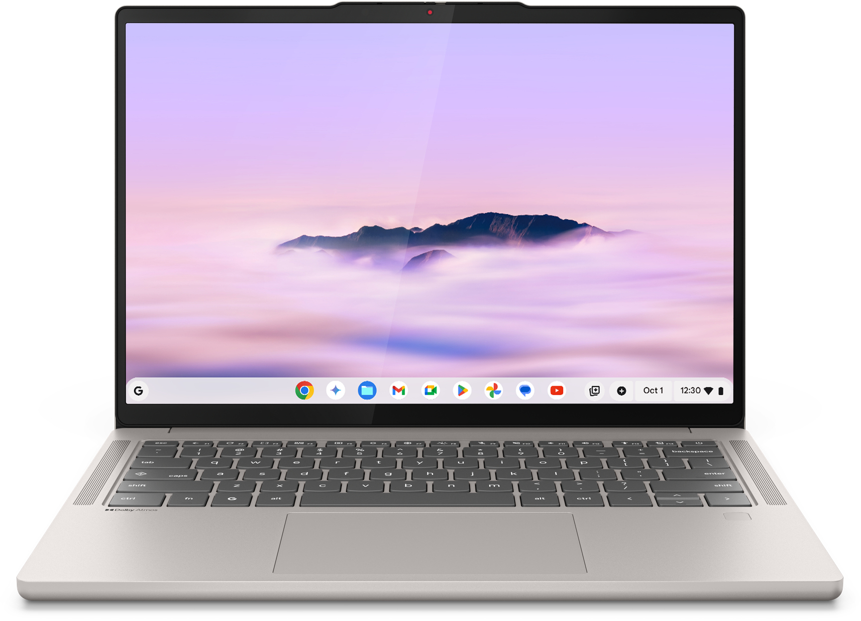 Lenovo - Portátil Lenovo IdeaPad Chromebook Plus 14M9610-442 14" MediaTek U910 16GB 256GB WUXGA OLED Chrome OS