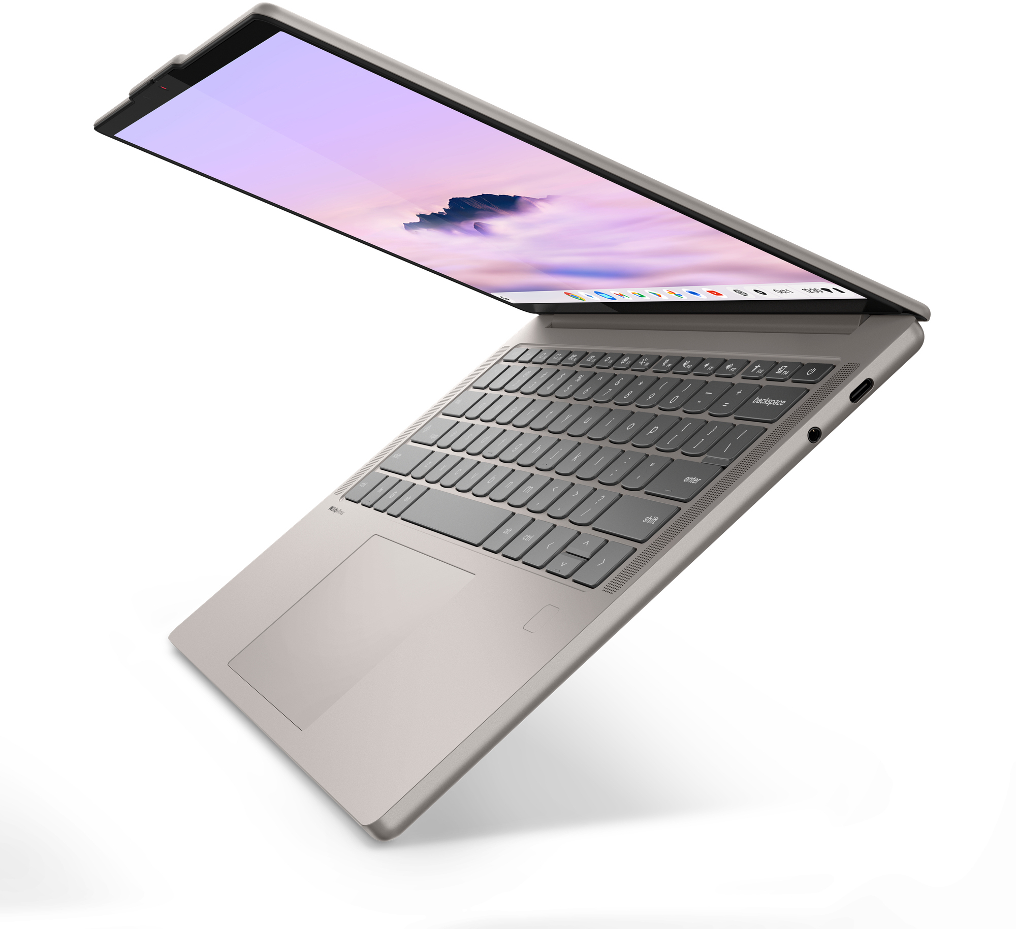 Lenovo - Portátil Lenovo IdeaPad Chromebook Plus 14M9610-442 14" MediaTek U910 16GB 256GB WUXGA OLED Chrome OS